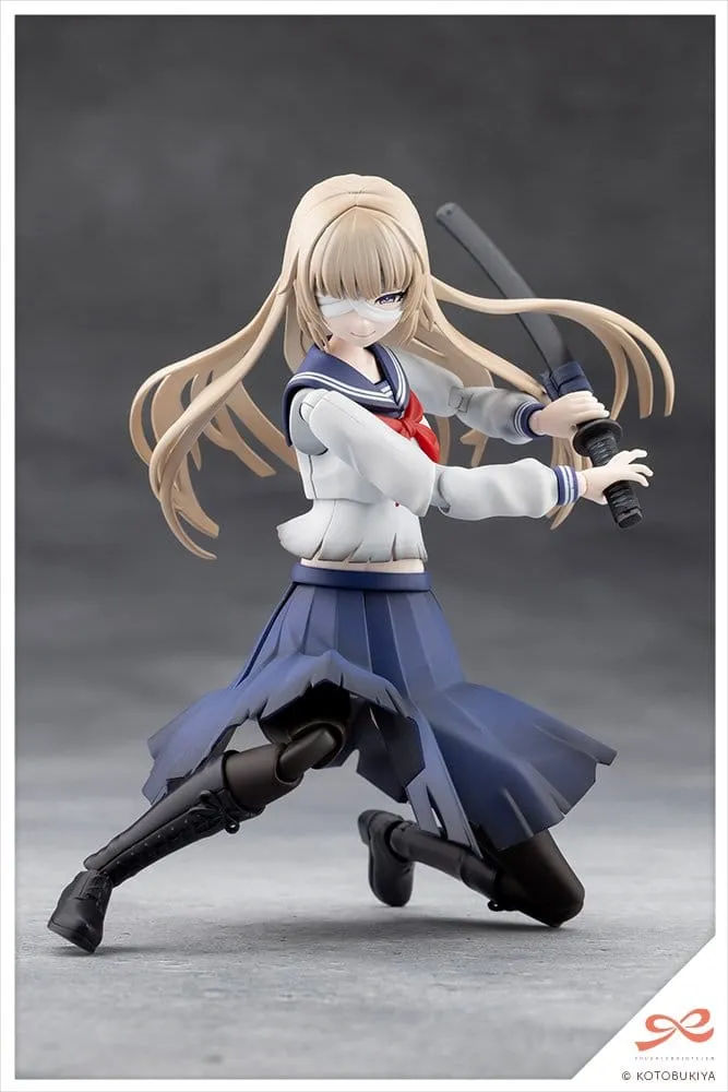 Sousai Shojo Teien Plastic Model 1/10 Kuon Yakushiji Maria Kagaribi Damage Ver. School Girl Emulation 16 cm